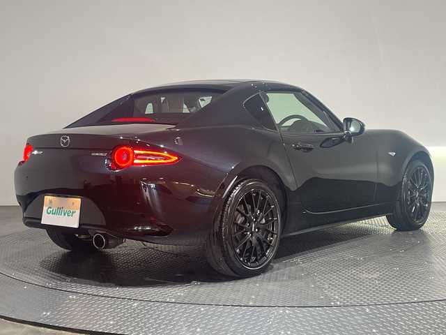 マツダ ロードスター ＲＦ VS 愛媛県 2024(令6)年 1.8万km ジェットブラックマイカ 純正8.8インチナビ/(Bluetooth/フルセグ)/オープンカー/BOSEサウンド/バックカメラ/レーダークルーズコントロール/衝突被害軽減ブレーキ/レーンキープアシスト/コーナーセンサー/ETC/LEDヘッドライト/オートマチックハイビーム/オートライト/革シート/シートヒーター/スペアキー/保証書