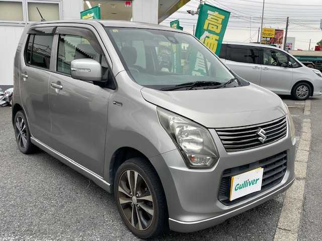 スズキ ワゴンＲ 20周年記念車 神奈川県 2013(平25)年 6.2万km スチールシルバーM 純正メモリナビ/バックカメラ/プッシュスタート/ETC/純正アルミホイール/TVKIT/取扱説明書