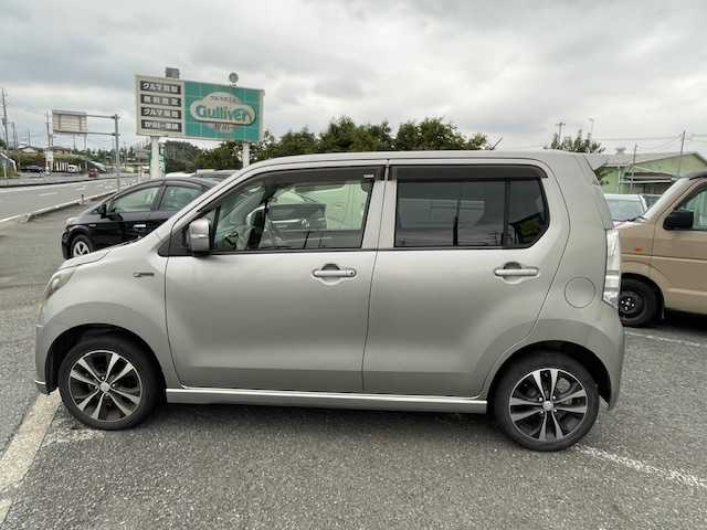 スズキ ワゴンＲ 20周年記念車 神奈川県 2013(平25)年 6.2万km スチールシルバーM 純正メモリナビ/バックカメラ/プッシュスタート/ETC/純正アルミホイール/TVKIT/取扱説明書