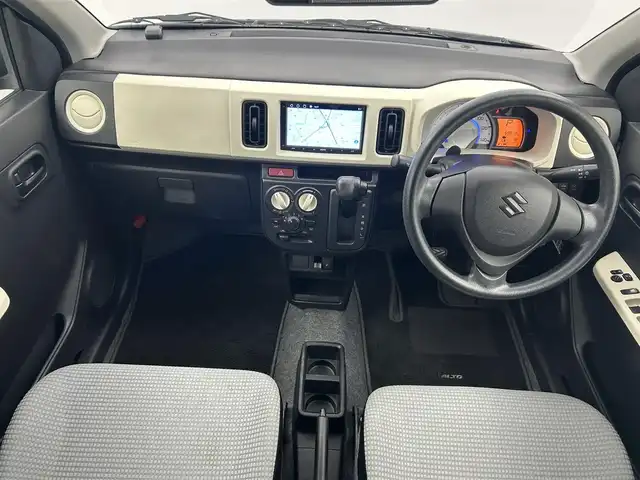 スズキ アルト S 熊本県 2014(平26)年 6万km グレースブルーパールメタリック 禁煙車　/純正ナビ（ＢＴ・フルセグ・ＵＳＢ）/バックカメラ　/衝突軽減ブレーキ　/横滑り防止　/アイドリングストップ　/電動格納ミラー/パワーウインドウ/パワーステアリング/純正フロアマット/リモコンキー　/スペアキー1本