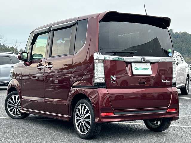 ホンダ Ｎ ＢＯＸ カスタム G ターボSSパッケージ 千葉県 2014(平26)年 8.1万km プレミアムディープロッソパール ミナビＶＸＭ－１４５ＶＳｉ　バックカメラ　ＥＴＣ　ワンセグＴＶ　Ｂｔ　ＣＤ　ＤＶＤ　両側パワースライドドア　パドルシフト　CTBA クルーズコントロール　マット　純正エアロ　純正アルミホイール　ＨＩＤ