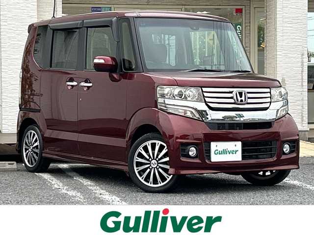 ホンダ Ｎ ＢＯＸ カスタム G ターボSSパッケージ 千葉県 2014(平26)年 8.1万km プレミアムディープロッソパール ミナビＶＸＭ－１４５ＶＳｉ　バックカメラ　ＥＴＣ　ワンセグＴＶ　Ｂｔ　ＣＤ　ＤＶＤ　両側パワースライドドア　パドルシフト　CTBA クルーズコントロール　マット　純正エアロ　純正アルミホイール　ＨＩＤ
