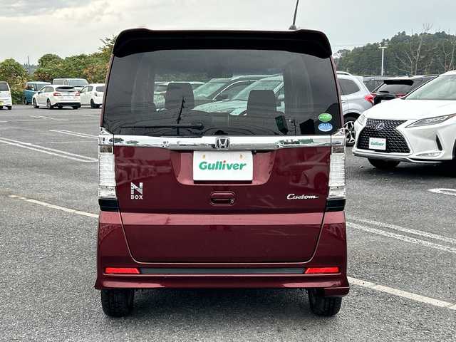 ホンダ Ｎ ＢＯＸ カスタム G ターボSSパッケージ 千葉県 2014(平26)年 8.1万km プレミアムディープロッソパール ミナビＶＸＭ－１４５ＶＳｉ　バックカメラ　ＥＴＣ　ワンセグＴＶ　Ｂｔ　ＣＤ　ＤＶＤ　両側パワースライドドア　パドルシフト　CTBA クルーズコントロール　マット　純正エアロ　純正アルミホイール　ＨＩＤ