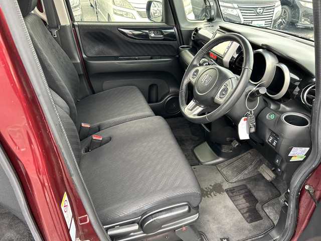 ホンダ Ｎ ＢＯＸ カスタム G ターボSSパッケージ 千葉県 2014(平26)年 8.1万km プレミアムディープロッソパール ミナビＶＸＭ－１４５ＶＳｉ　バックカメラ　ＥＴＣ　ワンセグＴＶ　Ｂｔ　ＣＤ　ＤＶＤ　両側パワースライドドア　パドルシフト　CTBA クルーズコントロール　マット　純正エアロ　純正アルミホイール　ＨＩＤ