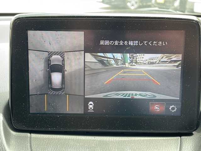 マツダ デミオ 13S 沖縄県 2018(平30)年 1.4万km ソウルレッドクリスタルM 純正ナビ/ＣＤ／ＤＶＤプレーヤー＋地上デジタルＴＶチューナー（フルセグ）/Bluetooth/３６０°ビュー・モニター/フロントパーキングセンサー/ＬＥＤコンフォートパッケージ/運転席＆助手席シートヒーター/ドライブレコーダー/ステアリングリモコン/ビルトインETC/オートライト/プッシュスタート/スマートキー/純正フロアマット/純正ドアバイザー/新車保証書/取り扱い説明書/スペアキー1本