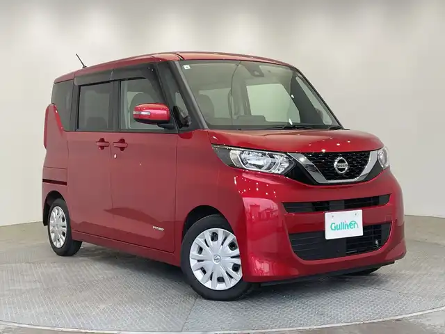 日産 ルークス 栃木県 2021(令3)年 1.3万km スパークリングレッドM 純正ナビ/(CD/DVD/フルセグTV/Bluetooth/MSV/SD/AUX/USB)/バックカメラ/全方位カメラ/エマージェンシーブレーキ/・車線逸脱警報/・先行車発進お知らせ機能/・道路標識表示/・ふらつき警報/ビルトインETC2.0/前方ドラレコ/片側パワースライドドア/禁煙車/オートライト/横滑り防止装置/スマートキー/プッシュスタート/アイドリングストップ/ステアリングスイッチ/ウィンカーミラー/電動格納ミラー/純正フロアマット