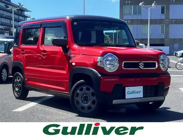 スズキ ハスラー HYBRID G 島根県 2021(令3)年 3.8万km バーミリオンオレンジ/ガンメタリック2トーン 社外ナビ/フルセグTV /DVD再生/Bluetooth接続/前後ドライブレコーダー　/ＥＴＣ/バックカメラ/アダプティブクルーズコントロール　/ダウンヒルアシストコントロール/前席シートヒーター　/レーンアシスト　/エアバッグ　（ダブル、サイド、カーテン）/スマートキー　/プッシュスタート/アイドリングストップ　/純正フロアマット