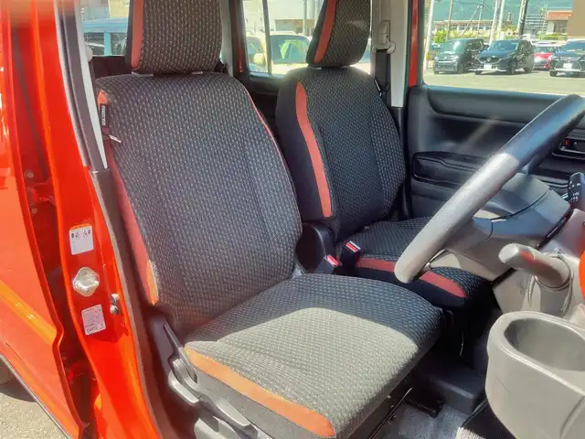 スズキ ハスラー HYBRID G 島根県 2021(令3)年 3.8万km バーミリオンオレンジ/ガンメタリック2トーン 社外ナビ/フルセグTV /DVD再生/Bluetooth接続/前後ドライブレコーダー　/ＥＴＣ/バックカメラ/アダプティブクルーズコントロール　/ダウンヒルアシストコントロール/前席シートヒーター　/レーンアシスト　/エアバッグ　（ダブル、サイド、カーテン）/スマートキー　/プッシュスタート/アイドリングストップ　/純正フロアマット