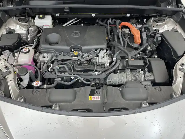 トヨタ ハリアー ハイブリッド G 滋賀県 2021(令3)年 3.5万km スティールブロンドM 純正８インチナビ/（AM/FM/CD/フルセグTV）/バックカメラ/ToyotaSafetySence/-衝突四避支援/-アダプティブクルーズコントロール/-レーントレーシングアシスト/-オートマチックハイビーム/パワーシート（D席）/デジタルインナーミラー/パワーバックドア/ステアリングリモコン/LEDライト/ビルトインETC/スマートキー
