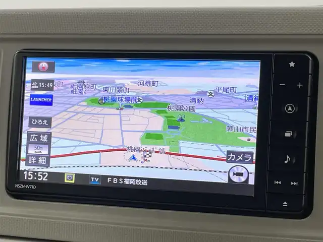 ダイハツ ミラ トコット G リミテッド SAⅢ 福岡県 2021(令3)年 4.6万km セラミックグリーンM 純正ナビ／フルセグＴＶ　/全方位カメラ　/ＥＴＣ　/前方ドライブレコーダー　/コーナーセンサー　/衝突軽減ブレーキ　/アイドリングストップ　/横滑り防止装置　/電動格納式ドアミラー　/シートヒーター　/プッシュスタート