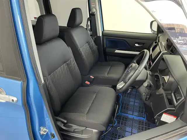 トヨタ ルーミー カスタムG 埼玉県 2019(令1)年 0.8万km ファインブルーマイカメタリック スマートアシスト　純正ナビ　バックカメラ　ビルトインＥＴＣ２．０　前後ドライブレコーダー　クルーズコントロール　両側パワースライドドア　純正アルミホイール　オートハイビーム　ＬＥＤヘッドライト　地デジ