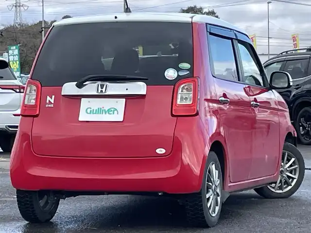 ホンダ Ｎ ＯＮＥ G Aパッケージ 道央・札幌 2014(平26)年 10.6万km ミラノレッド 純正オーディオ/AM/FM/CD/USB/AUX/シティブレーキアクティブシステム/横滑り防止装置/ECONモード/ドライブレコーダー/プッシュスタート/スマートキー/HIDヘッドライト/オートライト/電動格納ミラー/ウィンカーミラー/純正フロアマット/ドアバイザー/スペアキー