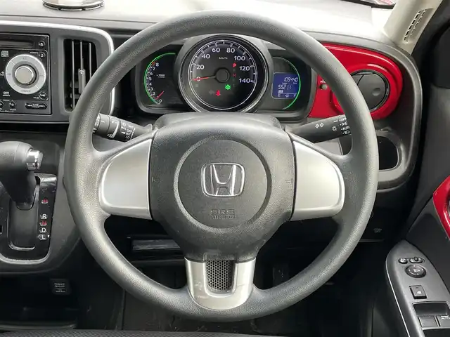 ホンダ Ｎ ＯＮＥ G Aパッケージ 道央・札幌 2014(平26)年 10.6万km ミラノレッド 純正オーディオ/AM/FM/CD/USB/AUX/シティブレーキアクティブシステム/横滑り防止装置/ECONモード/ドライブレコーダー/プッシュスタート/スマートキー/HIDヘッドライト/オートライト/電動格納ミラー/ウィンカーミラー/純正フロアマット/ドアバイザー/スペアキー