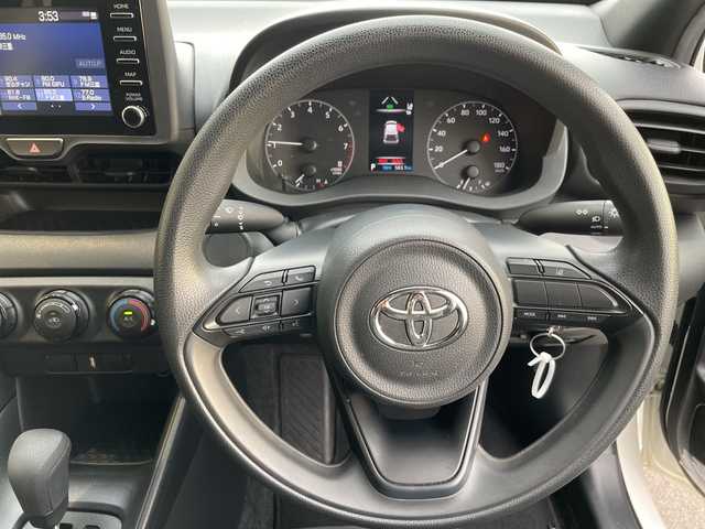 トヨタ ヤリス X 愛知県 2020(令2)年 4.1万km スーパーホワイトⅡ 純正ディスプレイオーディオ　ナビ機能なし/トヨタセーフティセンス/オートマチックハイビーム/レーンキープアシスト/横滑り防止装置/電動格納ミラー/リモコンキー