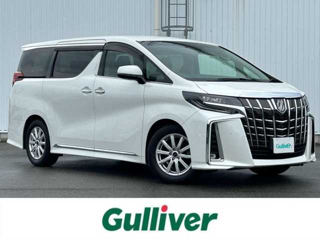 トヨタ アルファード S Cパッケージ 愛媛県 2019(平31)年 3.6万km ホワイトパールクリスタルシャイン JBLサウンド/純正ナビ/Bluetooth/CD/DVD/Blu-ray/AUX/100V充電/アイドリングストップ/追従クルコン/USB/オットマン/シートヒーター/エアシート/前後ドラレコ/パワーシート/コーナーセンサー/ステアリングヒーター/サマータイヤあり