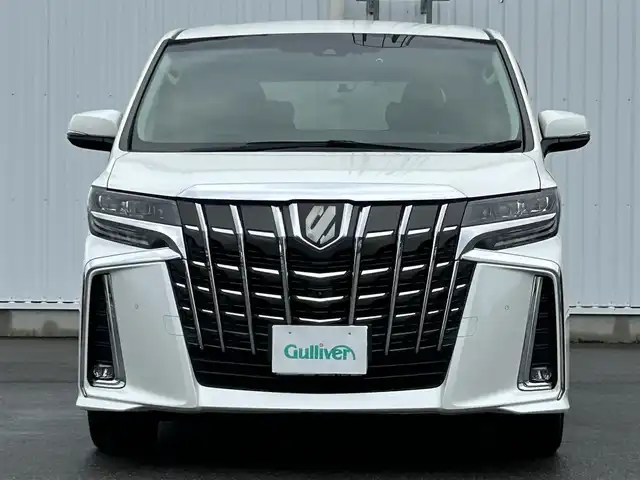 トヨタ アルファード S Cパッケージ 愛媛県 2019(平31)年 3.6万km ホワイトパールクリスタルシャイン JBLサウンド/純正ナビ/Bluetooth/CD/DVD/Blu-ray/AUX/100V充電/アイドリングストップ/追従クルコン/USB/オットマン/シートヒーター/エアシート/前後ドラレコ/パワーシート/コーナーセンサー/ステアリングヒーター/サマータイヤあり