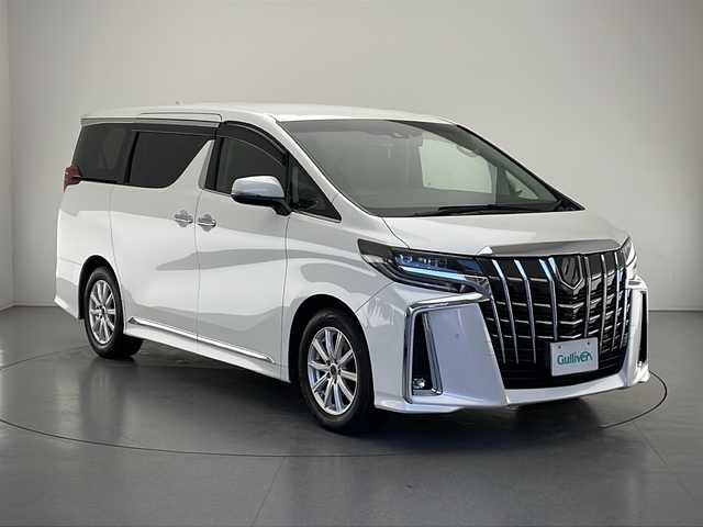 トヨタ アルファード S Cパッケージ 長野県 2019(平31)年 3.6万km ホワイトパールクリスタルシャイン 純正メモリナビ/フルセグTV/Bluetooth/FM/AM/ビルトインETC/全方位カメラ/WAC/ドライブレコーダー/クルーズコントロール（追従あり）/前後コーナーセンサー/横滑り防止装置/衝突被害軽減システム/レーンキープアシスト/メモリ付きパワーシート/レザーシート/前席シートヒーター/前席エアシート/シガーソケット/電格ミラー/純正フロアマット