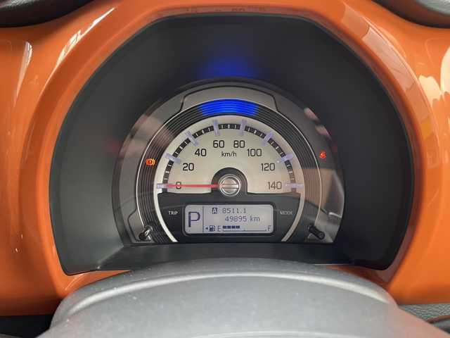 スズキ ハスラー X 大分県 2014(平26)年 5万km パッションオレンジマイカ/スペリアホワイト 純正フロアマット/オートライト/バックカメラ/衝突被害軽減ブレーキ/横滑り防止装置/スペアキー/スマートキー
