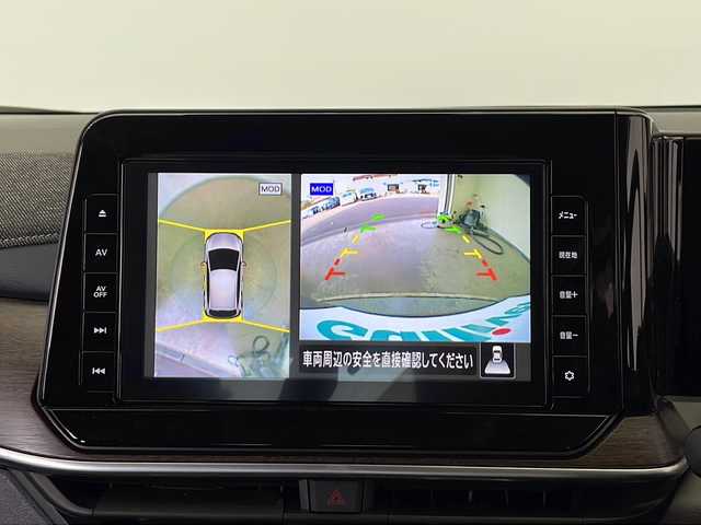 日産 オーラ G 栃木県 2021(令3)年 1.2万km 黒 純正ナビ/(CD/DVD/フルセグTV/Bluetooth/MSV/SD/USB)/全方位カメラ/360°セーフティーアシスト/・インテリジェントエマージェンシーブレーキ/・ふらつき警報/・標識検知機能/・アラウンドビューモニター/ビルトインETC/ハーフレザーシート/禁煙車/デジタルインナーミラー/オートライト/LEDヘッドライト/横滑り防止装置/フォグランプ/スマートキー/プッシュスタート/ステアリングスイッチ/革巻きステアリング/ウィンカーミラー/電動格納ミラー/純正17インチアルミホイール/純正フロアマット