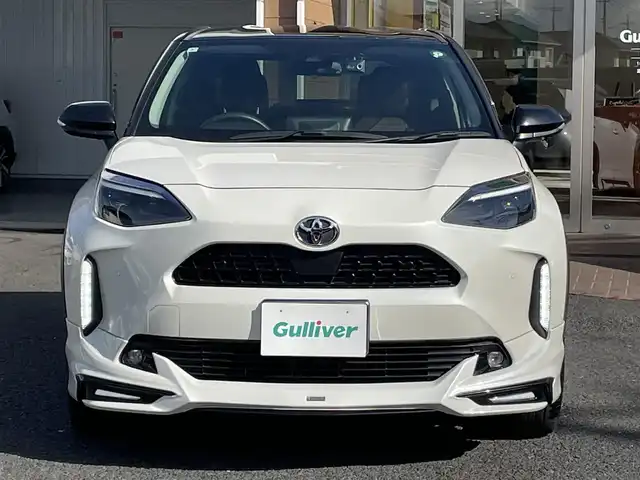 トヨタ ヤリスクロス Z 埼玉県 2021(令3)年 2.5万km ブラックマイカ/ホワイトパールクリスタルシャイン 2トーン 純正ナビ（Ｂｌｕｅｔｏｏｔｈ）/バックカメラ/ＥＴＣ２．０/モデリスタエアロ/ワンオーナー/スペアキー１本/追従走行有クルコン/パワーシート/シートヒーター/ハーフレザーシート/前後ドラレコ/MTモード付AT/純正フロアマット/純正アルミホイール/LEDヘッドライト/ダブルエアバッグ/衝突被害軽減システム/オートライト/オートマチックハイビーム/BSM/クリアランスソナー