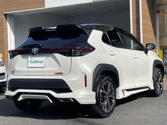 トヨタ ヤリスクロス Z 埼玉県 2021(令3)年 2.5万km ブラックマイカ/ホワイトパールクリスタルシャイン 2トーン 純正ナビ（Ｂｌｕｅｔｏｏｔｈ）/バックカメラ/ＥＴＣ２．０/モデリスタエアロ/ワンオーナー/スペアキー１本/追従走行有クルコン/パワーシート/シートヒーター/ハーフレザーシート/前後ドラレコ/MTモード付AT/純正フロアマット/純正アルミホイール/LEDヘッドライト/ダブルエアバッグ/衝突被害軽減システム/オートライト/オートマチックハイビーム/BSM/クリアランスソナー