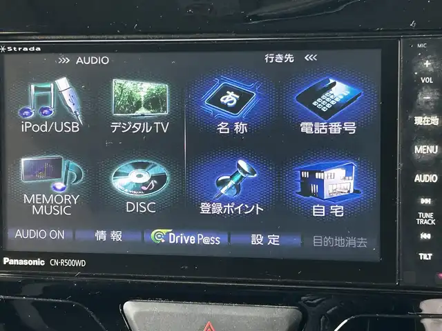 ダイハツ タント カスタム X スマートセレ SA 和歌山県 2014(平26)年 8.5万km ブラックマイカメタリック 衝突軽減ブレーキ/社外ナビ・フルセグTV・CD・DVD/LEDヘッドライト/パワースライドドア/スマートキー/ドライブレコーダー/ETC