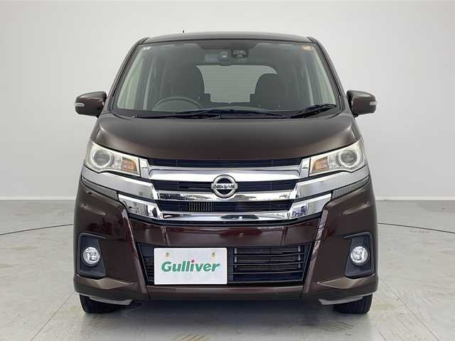 日産 デイズ ハイウェイスターG ターボ 茨城県 2018(平30)年 8.9万km モカブラウンP ＳＤナビ　バックアラウンドビューモニター　クルーズコントロール　オートライト　フォグランプ　オートマチックハイビーム　衝突被害軽減ブレーキ　横滑り防止装置　アイドリングストップ　純正フロアマット