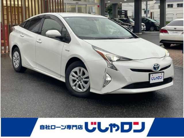 トヨタ プリウス S 千葉県 2016(平28)年 13.9万km ホワイトパールクリスタルシャイン (株)IDOMが運営する【じしゃロン八千代店】の自社ローン専用車両になります。こちらは現金またはオートローンご利用時の価格です。自社ローンご希望の方は別途その旨お申付け下さい/社外ナビ/社外CD/SD/BT/DTV/バックカメラ/LEDライト/LEDフォグ/スマートキー