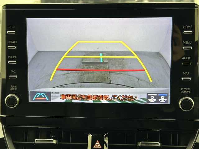 トヨタ カローラツーリング ハイブリッド ダブルバイビー 宮城県 2019(令1)年 2.8万km ホワイトパールクリスタルシャイン 純正9型ディスプレイオーディオナビ/(AM/FM/USB/BT/TV/Miracast)/バックカメラ/ビルトインETC2.0/トヨタセーフティーセンス/レーダークルーズコントロール/BSM/ハーフレザー/プッシュスタート/スマートキー/スペアキー/オートライト/オートマチックハイビーム/LEDヘッドライト/フォグランプ/ヘッドライトレベライザー/ドアバイザー/純正フロアマット/純正17インチアルミホイール/禁煙車