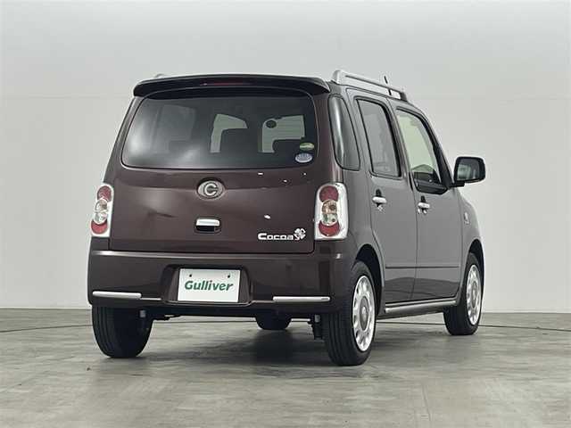 ダイハツ ミラ ココア プラスX 福島県 2017(平29)年 4.5万km プラムブラウンクリスタルマイカ パナソニック製7インチナビ/・フルセグTV/・Bluetooth/・CD/DVD/・ＡＭ/FM/・ＳＤ/・バックカメラ/ＥＴＣ２．０/アイドリングストップ/ルーフレール/純正フロアマット/ＬＥＤヘッドライト/・オートライト/・フロントフォグライト/スマートキー/ベンチシート/オートミラー/横滑り防止装置/オートエアコン