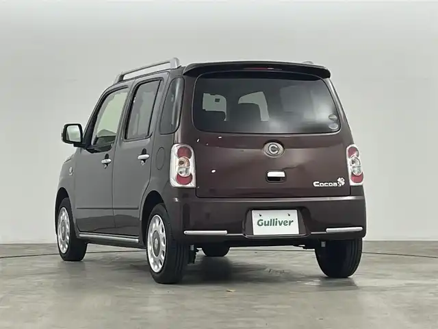 ダイハツ ミラ ココア プラスX 福島県 2017(平29)年 4.5万km プラムブラウンクリスタルマイカ パナソニック製7インチナビ/・フルセグTV/・Bluetooth/・CD/DVD/・ＡＭ/FM/・ＳＤ/・バックカメラ/ＥＴＣ２．０/アイドリングストップ/ルーフレール/純正フロアマット/ＬＥＤヘッドライト/・オートライト/・フロントフォグライト/スマートキー/ベンチシート/オートミラー/横滑り防止装置/オートエアコン