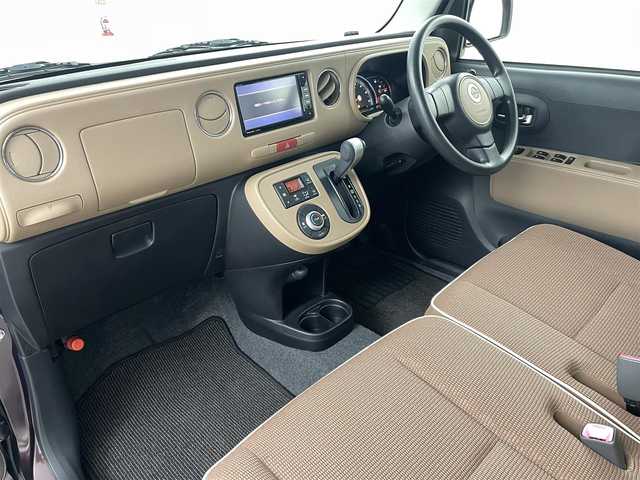 ダイハツ ミラ ココア プラスX 福島県 2017(平29)年 4.5万km プラムブラウンクリスタルマイカ パナソニック製7インチナビ/・フルセグTV/・Bluetooth/・CD/DVD/・ＡＭ/FM/・ＳＤ/・バックカメラ/ＥＴＣ２．０/アイドリングストップ/ルーフレール/純正フロアマット/ＬＥＤヘッドライト/・オートライト/・フロントフォグライト/スマートキー/ベンチシート/オートミラー/横滑り防止装置/オートエアコン