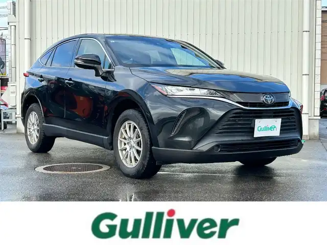 トヨタ ハリアー S 富山県 2020(令2)年 5.3万km プレシャスブラックパール 4WD/ディスプレイオーディオ/Bluetooth/バックカメラ/ブラインドスポットモニター/レーダークルーズコントロール/パーキングサポートブレーキ/ロードサインアシスト/衝突軽減システム/レーンキープアシスト/コーナーセンサー/横滑り防止装置/オートマチックハイビーム/盗難防止装置/ビルトインETC/フロアマット純正/社外AW/LEDライト/スマートキー×2/取扱説明書