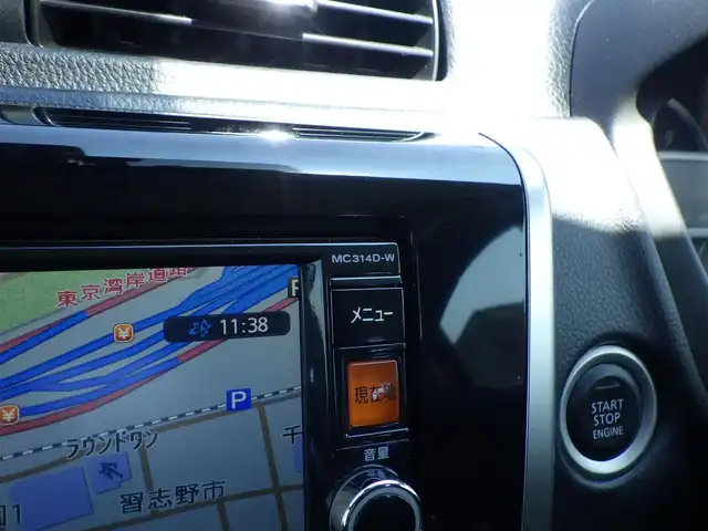 日産 デイズ HWS X Vセレ +SeftyⅡ 千葉県 2015(平27)年 4万km プレミアムパープルP エマージェンシーブレーキ/アイドリングストップ/純正SDナビ/地デジTV/【DVD/CD再生機能　Bluetooth接続】/アラウンドビューモニター/ETC/HIDヘッドライト/フォグライト/ウインカーミラー/純正14インチアルミホイル/インテリジェントキー