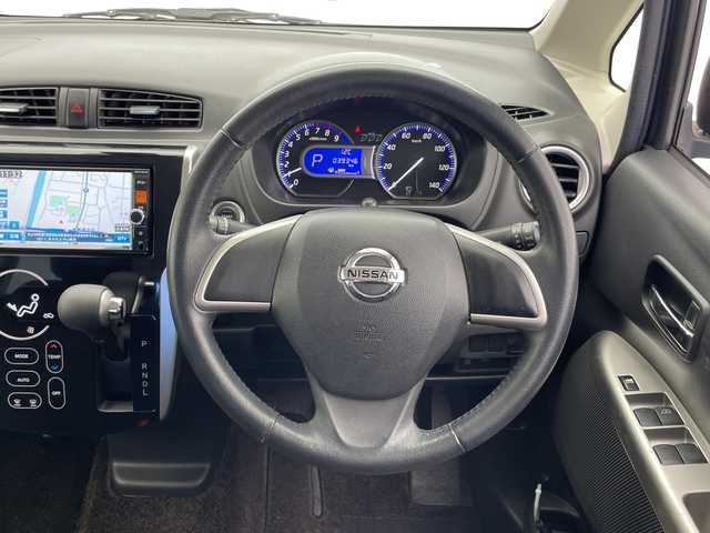 日産 デイズ HWS X Vセレ +SeftyⅡ 千葉県 2015(平27)年 4万km プレミアムパープルP エマージェンシーブレーキ/アイドリングストップ/純正SDナビ/地デジTV/【DVD/CD再生機能　Bluetooth接続】/アラウンドビューモニター/ETC/HIDヘッドライト/フォグライト/ウインカーミラー/純正14インチアルミホイル/インテリジェントキー/フロアマット/ドアバイザー