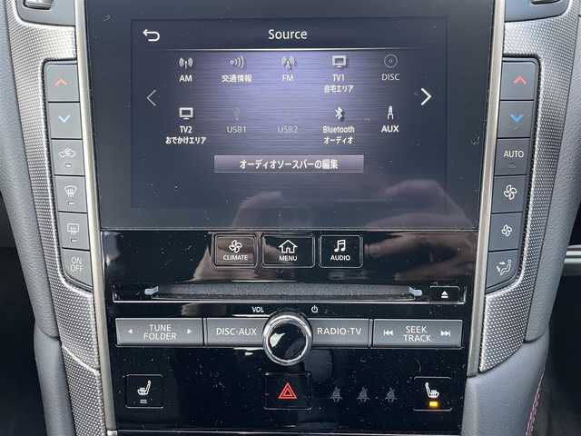 日産 スカイライン 400R 熊本県 2024(令6)年 0.8万km 黒 ワンオーナー/革シート/衝突軽減ブレーキ/純正ナビ/BOSEサウンド/アラウンドビューモニター/ビルトインETC/純正19インチAW/前後純正キャリパー/レーダークルーズ/パドルシフト/前席パワーシート・右前席シートメモリー/前席シートヒーター/LEDヘッドライト/オートライト/フォグライト/コーナーセンサー/横滑り防止装置/ウィンカーミラー/純正フロアマット/ドアバイザー/新車保証書/取扱説明書/カラー番号：DAP：ミッドナイトパープル