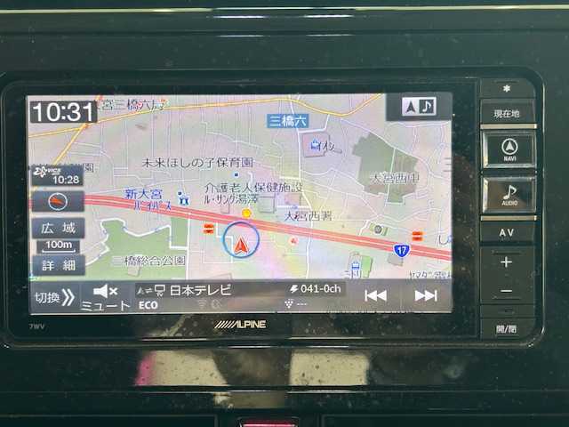 トヨタ タンク カスタムG S 埼玉県 2017(平29)年 11.1万km パールホワイトⅢ スマートアシスト　/純正SDナビ　/　　CD/DVD/BT/フルセグ/両側パワースライドドア　/クルーズコントロール　/LEDオートライト　/純正14インチアルミホイール　/ステアリングスイッチ　/アイドリングストップ/スマートキー2本/ETC