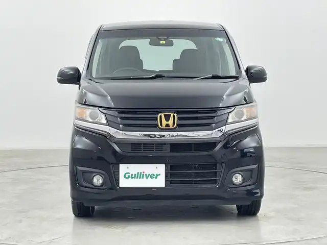 ホンダ Ｎ ＷＧＮ カスタム G ターボパッケージ 群馬県 2016(平28)年 4.7万km スマートブラック ナビ　バックカメラ　クルーズコントロール　パドルシフト　ＥＴＣ　革巻きステアリング　レザー調シートカバー　ＨＩＤヘッドライト　フォグランプ　オートライト　アイドリングストップ　純正アルミホイール