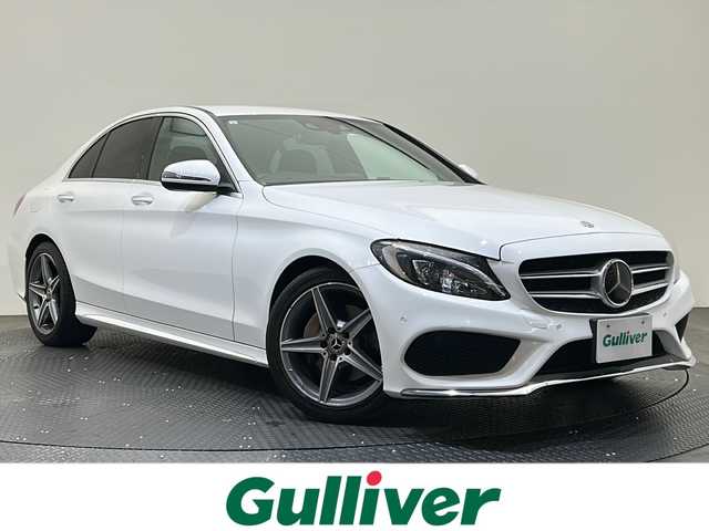 メルセデス・ベンツ Ｃ１８０ ローレウスエディション 愛媛県 2017(平29)年 4.9万km ポーラホワイト ・８型ナビ（フルセグＴＶ・ＢＴ・ＣＤ・ＤＶＤ・ＵＳＢ・ＳＤ）/・バックカメラ　/・ＥＴＣ　/・レーダークルコン　/・レーンキープアシスト　/・ステアリングパイロット　/・ＤＮ席シートヒーター　/・ＤＮ席パワーシート