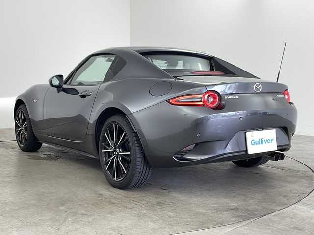 マツダ ロードスター ＲＦ S 兵庫県 2024(令6)年 0.5万km マシーングレープレミアムM iアクティブセンス/・スマートブレーキサポート/・ブラインドスポットモニタリング/・車線逸脱警報システム/・交通標識認識システム/・レーダークルーズコントロール/・アダプティブLEDヘッドランプ/・AT誤発進抑制制御/・ドライバーアテンションアラート/アイドリングストップ/純正17インチアルミホイール/マツダ純正ナビ/・Bluetooth/・バックカメラ/コーナーセンサー/ヒルローンチアシスト/アシンメトリックLSD/前席シートヒーター/ドライブレコーダー/LEDオートライト/オートマチックハイビーム/ビルドインETC/革巻きステアリング/パドルシフト/アイドリングストップ/ステアリングリモコン/純正フロアマット/スマートキー/プッシュスタート/ワンオーナー/新車保証書/取扱説明書
