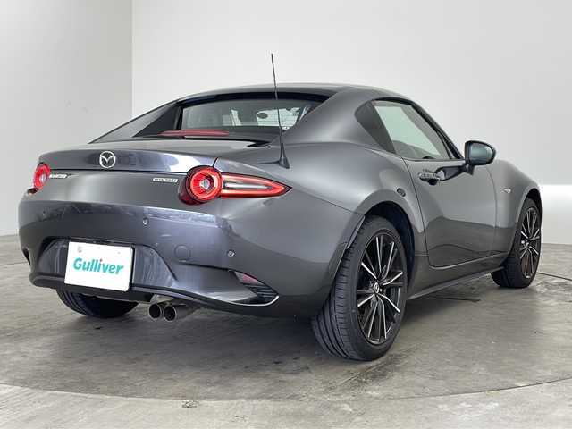 マツダ ロードスター ＲＦ S 兵庫県 2024(令6)年 0.5万km マシーングレープレミアムM iアクティブセンス/・スマートブレーキサポート/・ブラインドスポットモニタリング/・車線逸脱警報システム/・交通標識認識システム/・レーダークルーズコントロール/・アダプティブLEDヘッドランプ/・AT誤発進抑制制御/・ドライバーアテンションアラート/アイドリングストップ/純正17インチアルミホイール/マツダ純正ナビ/・Bluetooth/・バックカメラ/コーナーセンサー/ヒルローンチアシスト/アシンメトリックLSD/前席シートヒーター/ドライブレコーダー/LEDオートライト/オートマチックハイビーム/ビルドインETC/革巻きステアリング/パドルシフト/アイドリングストップ/ステアリングリモコン/純正フロアマット/スマートキー/プッシュスタート/ワンオーナー/新車保証書/取扱説明書