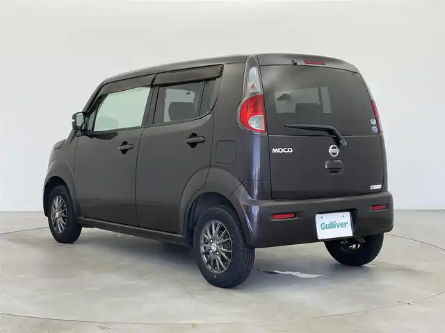 日産 モコ X 富山県 2011(平23)年 5.4万km アーバンブラウン 純正ナビ（AM/FM/DVD/BT/ワンセグ）/ハロゲンライト/社外アルミホイール/純正フロアマット/電動格納ミラー/保証書/取扱説明書/スマートキー/スペアキー