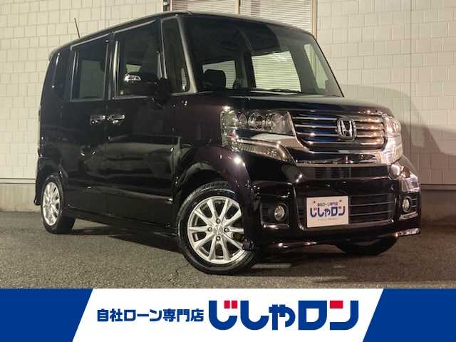 ホンダ Ｎ ＢＯＸ カスタム G Lパッケージ 三重県 2012(平24)年 8.2万km プレミアムゴールドパープルパール (株)IDOMが運営する【じしゃロン四日市店】の自社ローン専用車両になります。こちらは現金またはオートローンご利用時の価格です。自社ローンご希望の方は別途その旨お申付け下さい/純正SDナビ（CD/DVD/AM/FM）/フルセグTV/片側パワースライド/バックカメラ/エンジンスタートボタン/スマートキー/社外14インチAW