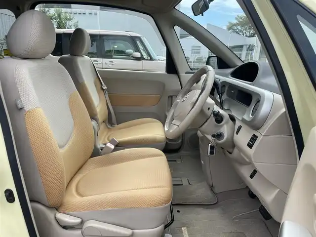 トヨタ ポルテ 150r 静岡県 2006(平18)年 7.5万km ライトイエロー 左側パワースライドドア　/社外CDオーディオ　/革巻きステアリング　/電動格納ドアミラー　/フロアマット　/ドアバイザー　/フォグランプ　/リモコンキー  /スペアキー /保証書　/取説