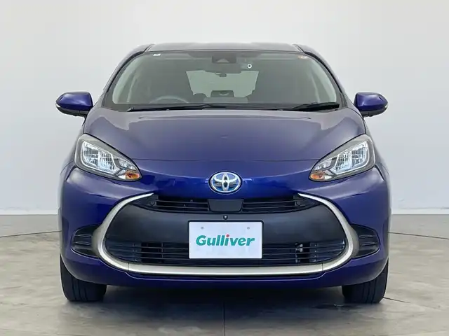 トヨタ アクア G 新潟県 2022(令4)年 3.5万km ダークブルーマイカM 4WD/純正メモリナビ/　Bluetooth/USB/トヨタセーフティセンス/・プリクラッシュセーフティ/・レーントレーシングアシスト/・レーダークルーズコントロール/・オートマチックハイビーム/・ロードサインアシスト/ブラインドスポットモニター/リヤクロストラフィックアラート/パーキングサポートブレーキ/前後コーナーセンサー/ドライブレコーダー【DC-DR652】/全方位モニター/ビルトインETC2.0/LEDヘッドライト/オートライト/レザーステアリング