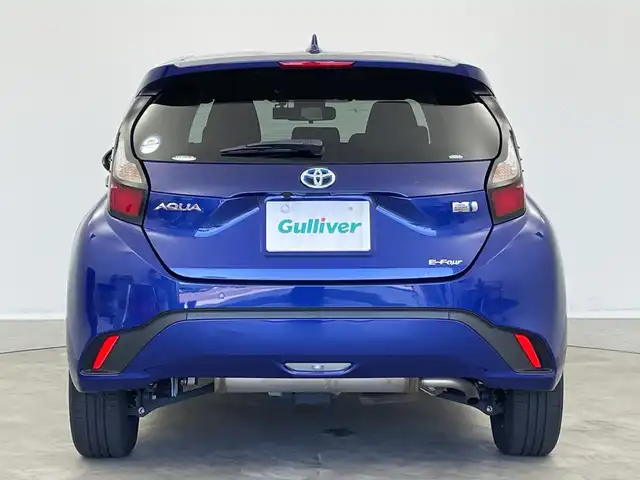 トヨタ アクア G 新潟県 2022(令4)年 3.5万km ダークブルーマイカM 4WD/純正メモリナビ/　Bluetooth/USB/トヨタセーフティセンス/・プリクラッシュセーフティ/・レーントレーシングアシスト/・レーダークルーズコントロール/・オートマチックハイビーム/・ロードサインアシスト/ブラインドスポットモニター/リヤクロストラフィックアラート/パーキングサポートブレーキ/前後コーナーセンサー/ドライブレコーダー【DC-DR652】/全方位モニター/ビルトインETC2.0/LEDヘッドライト/オートライト/レザーステアリング