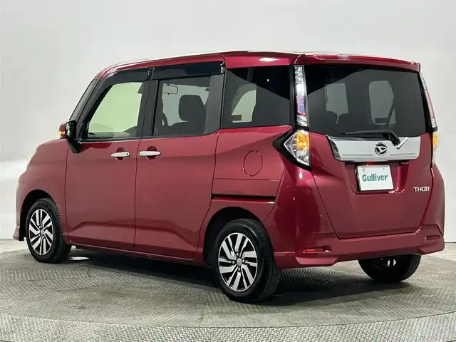 ダイハツ トール カスタムG SAⅡ 大阪府 2016(平28)年 5.2万km マゼンタベリーマイカM 純正ナビ　全方位カメラ　クルコン　衝突軽減　両側パワスラ　ＥＴＣ　コーナーセンサー　レーンアシスト　アイドリングストップオートライト　ＬＥＤヘッドライト　フォグランプ　スマートキー　プッシュスタート