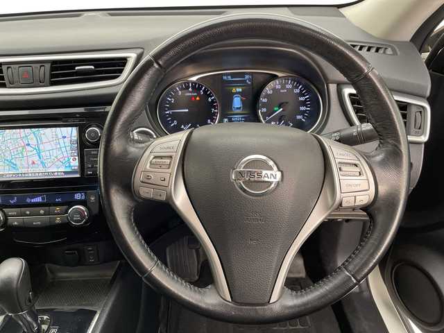 日産 エクストレイル 20X 愛知県 2016(平28)年 6.3万km ブリリアントホワイトパール 純正ナビ/全方位カメラ/クルーズコントロール/シートヒーター/バックカメラ/純正アルミホイール/LEDヘッドライト/ダウンヒルアシストコントロール/オートライト/ドライブレコーダー/ETC/フルセグ/CD/ステアリングスイッチ/スマートキー/プッシュスタート