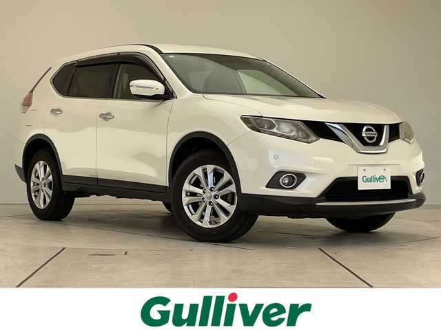 日産 エクストレイル 20X 愛知県 2016(平28)年 6.3万km ブリリアントホワイトパール 純正ナビ/全方位カメラ/クルーズコントロール/シートヒーター/バックカメラ/純正アルミホイール/LEDヘッドライト/ダウンヒルアシストコントロール/オートライト/ドライブレコーダー/ETC/フルセグ/CD/ステアリングスイッチ/スマートキー/プッシュスタート