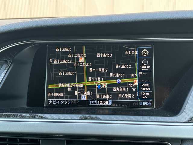 アウディ Ａ５ SB 2．0 TFSI クワトロ 道東・釧路十勝 2011(平23)年 7.9万km ミトスブラックメタリック 4WD/純正HDDナビ/Bカメラ/レザーシート/フロントシートヒーティング/フロントパワーシート/社外グリル/社外バンパー/純正フロアマット/純正18インチAW